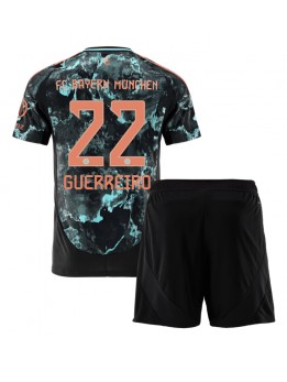 Bayern Munich Raphael Guerreiro #22 Replika Borta Kläder Barn 2024-25 Kortärmad (+ byxor)